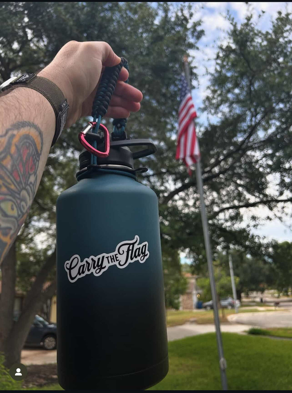 Free 4-Inch "Carry the Flag" Sticker