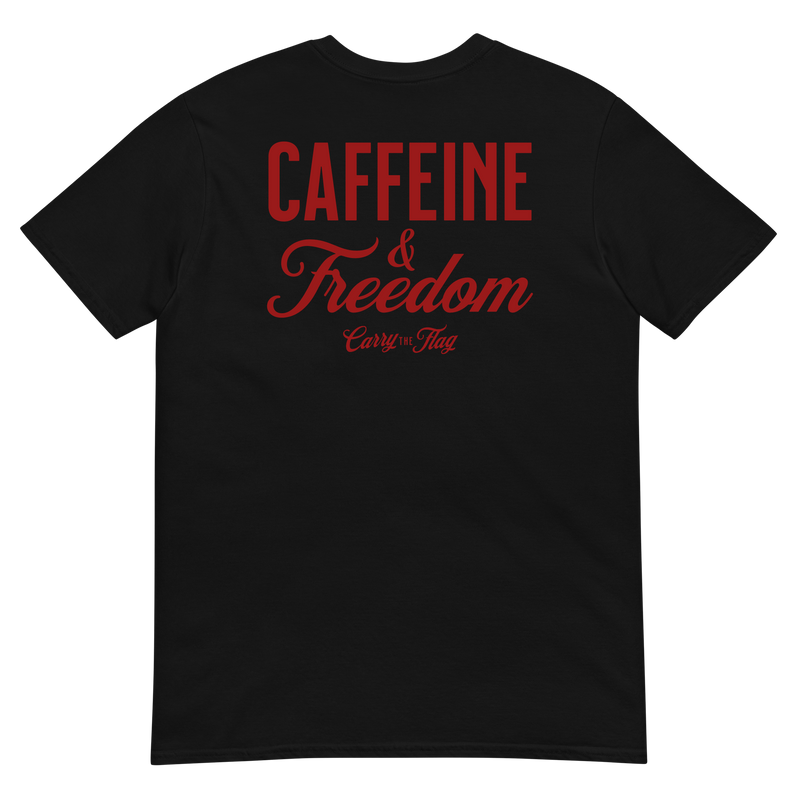 The Caffeine & Freedom Tee - Carry The Flag