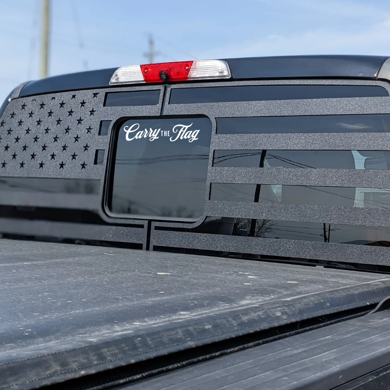 Carry The Flag  9” Vehicle Decal