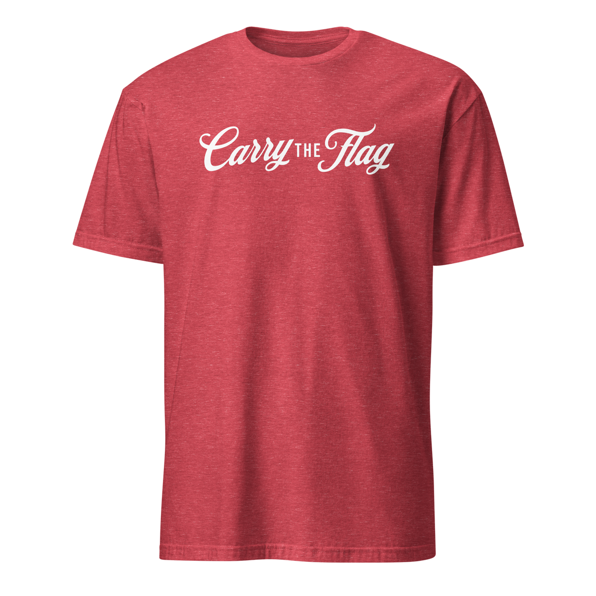 Carry The Flag Logo Shirt – Patriotic American Tee for Veterans, First Responders & Hard Workers
